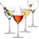 thumbnail image 1 of Nick and Nora - Vasos de cóctel soplados a mano, juego de 4, cristalería cupé de vidrio 100% sin plomo, vasos de cóctel pequeños para Manhattan, Cosmopolitan, Espresso con caja de, 1 of 4