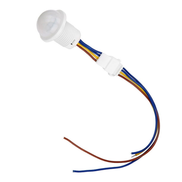 Interruptor de Luz con Sensor de Movimiento Interruptor de Sensor de Movimiento Interruptor de Control de Sensor de Movimiento Infrarrojo LED - Automático y Ahorro de Energía ANGGREK Otros