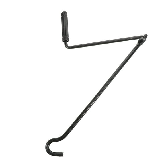 WASHWEPE 1Pcs Heavy Duty Scissor Jack Handle for Car Van Maintenance Tasks Metal 14.38X6.76X0.59in