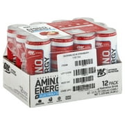 Optimum Nutrition Essential Amino Energy   Electrolytes RTD Juicy Strawberry