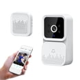 thumbnail image 4 of Timbre de vídeo inalámbrico inteligente con control remoto, timbre visual inteligente, intercomunicador doméstico, visión nocturna HD, wifi, timbre de seguridad recargable, timbre inteligente., 4 of 8