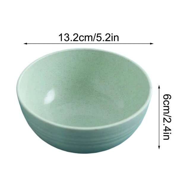 Refurbished Rwvbm Straw Cereal Bowl Fall-Themed Soup Bowl for 13.2x13.2x6cm Other