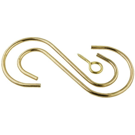 

National Hardware 6 In. Brass Steel Extension Hook Kit N275172 N275172 702712