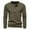 A-Green246, variant on Gentlemen Slim Fit Henley Shirt Long Sleeve Button Placket Casual Daily Comfortable Tee