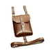 thumbnail image 4 of Bolsa de cinturón medieval, accesorio de disfraz, bolso Steampunk portátil de cuero de PU Marrón, 4 of 9