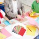 thumbnail image 2 of 100PCS Colored Copy Paper DIY Hand Craft Paper Handmade Paper Folding for Kids Size A4(Mixed 20 Color), 2 of 3
