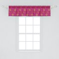 thumbnail image 2 of Ambesonne Colorful Valance Pack of 2, Circles with Polka Dots, 54"X12", Multicolor, 2 of 4