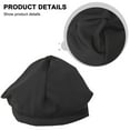 thumbnail image 3 of Quick Dry Cycling Cap Black Sports Running Motorcycle Helmet Inner Liner Cap Moisture Wicking Cooling Outdoor Sport Hat, 3 of 7