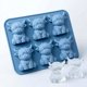thumbnail image 1 of Mini molde for ladrillos de hielo Highland Cow, bandeja de hielo de silicona for bebidas y postres divertidos, 1 of 2