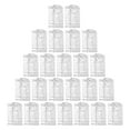 thumbnail image 3 of 30 Clear Garment Bags for Coats, Dresses, and Shirts, 3 of 7