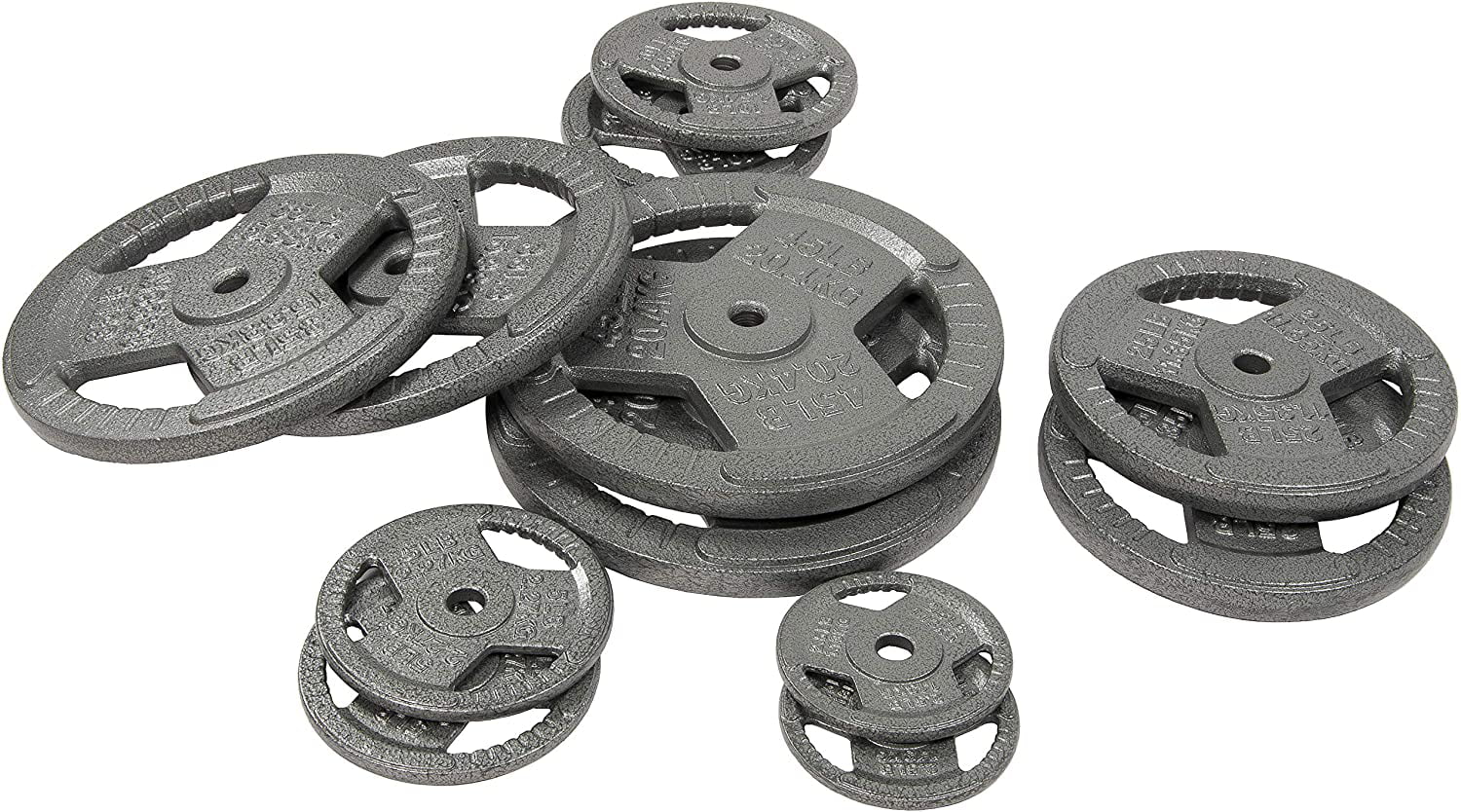 Single or Pair BalanceFrom Cast Iron Olympic 2-Inch Weight Plate 