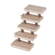 thumbnail image 3 of Escalera de madera natural de 5 capas para hámster, juguete para loros, escaleras para subir, juguetes para mascotas, accesorios para jaulas de regalo., 3 of 14