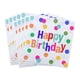 thumbnail image 2 of Servilletas de papel desechables con lunares de colores para fiestas de cumpleaños | Paquete de 20 servilletas de papel desechables para almuerzo, para decorar cumpleaños y mesas, 2 of 7