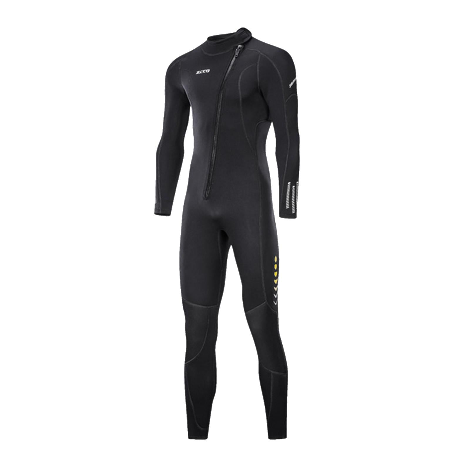 Adults 2/3mm Neoprene Full Length Wetsuit Men Women Keep Warm Wet Suit Snorkel 