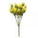thumbnail image 1 of Naiovety Simulación de hierba de cono de pino artificial, hierba de piña, decoración de plantas falsas de seda para fiesta de boda en casa, Plantas Artificiales amarillo Naiovety HA7212-02B, 1 of 6