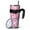 Pink Breast Cancer-2, variant on 40oz Tumbler,Pink Breast Cancer Insulated Tumblers with Removable Handle,Stainless Steel Double Vacuum Coffee Tumbler Cup with Straw for Home,Office,Travel,Party