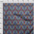 thumbnail image 2 of oneOone Cotton Poplin Fabric Stripe Ikat Printed Craft Fabric BTY 42 Inch Wide, 2 of 4