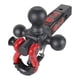 thumbnail image 1 of Soporte de enganche de tres bolas para remolque TOPTOW con negro mate, 1 of 6