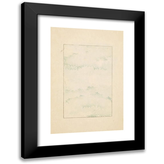 Korin Furuya (Editor) 11x14 Black Modern Framed Museum Art Print Titled - Bijutsukai Pl.199 (1901)