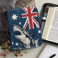 thumbnail image 6 of HELLHERO Australia Flag Shark Print Bible Covers, Protective PU Leather Church Bible Bag for Work Christian Prayer, Durable Bible Carrying Case, 6 of 12
