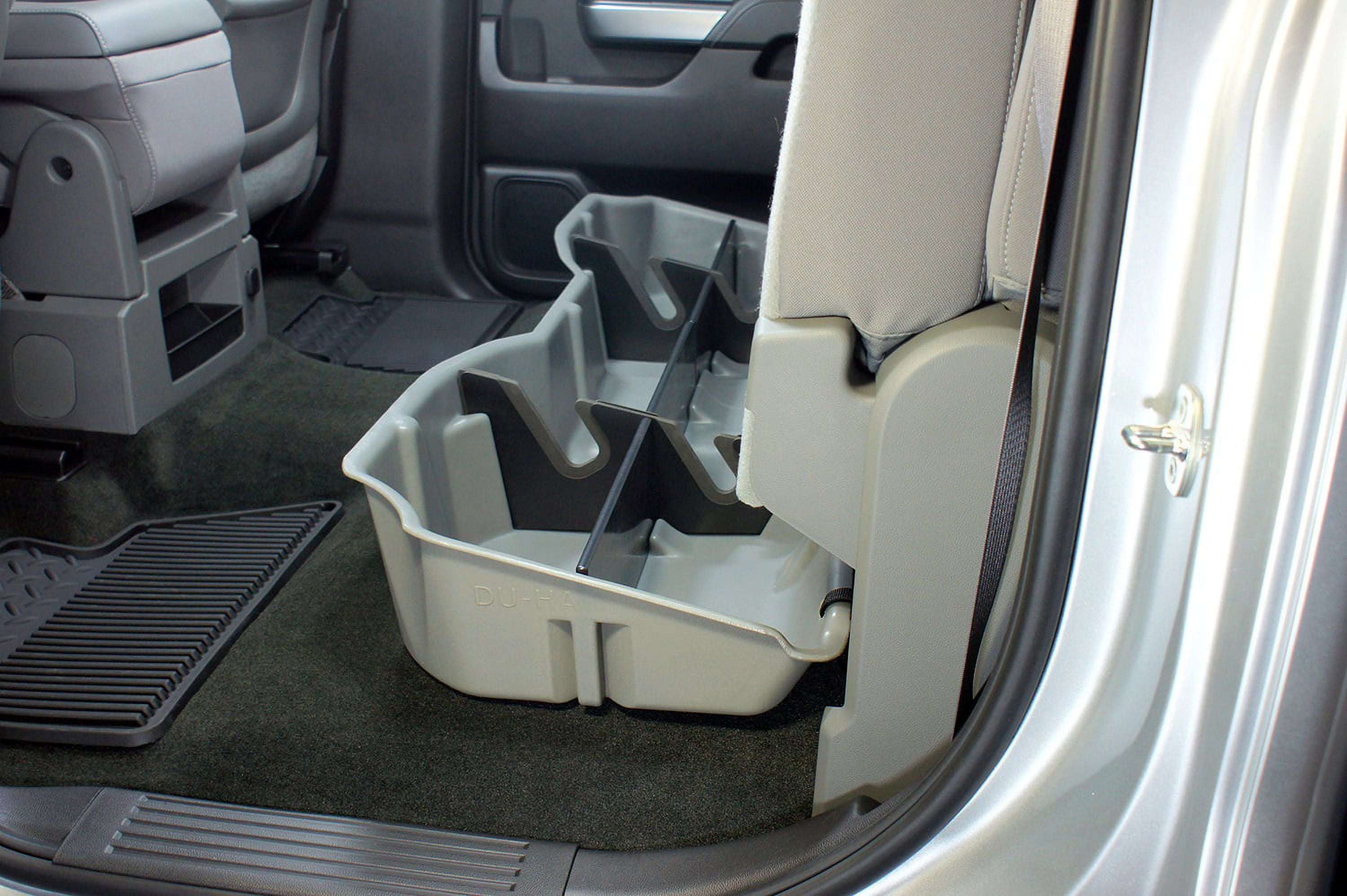 Du-Ha 10303 Underseat Storage Gun Case Fits select: 2014-2019 CHEVROLET SILVERADO, 2014-2019 GMC SIERRA