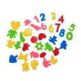 thumbnail image 1 of 34 piezas de esponja para pintar sellos, hecha a mano, para la educación de la primera infancia, para manualidades con figuras de pintura con esponja., 1 of 6