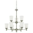 thumbnail image 2 of 2159-RBZ-Millennium Lighting-Cimmaron - 9 Light 2 Tier Chandelier-30.25 Inches Tall and 28.5 Inches Wide-Rubbed Bronze Finish    -Traditional, 2 of 3