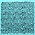 thumbnail image 1 of Ahgly Company Indoor Square Abstract Light Blue Contemporary Area Rugs, 8' Square, 1 of 4