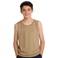 thumbnail image 6 of UACY Boys Tank Tops Casual Sleeveless Crewneck Athletic Workout Tees Basic Solid Undershirts (Khaki, 5-6 Years), 6 of 6