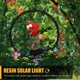 thumbnail image 5 of Bird Animal Garden Lámparas solares LED Escultura de búho Decoraciones para el hogar (loro rojo) Sywqhk Libre de BPA, 5 of 6