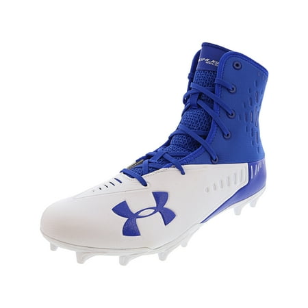 Under Armour Men's Highlight Select Mc Blue High-Top Football Shoe - (Best Football Shoes For Shooting)