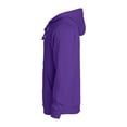 thumbnail image 4 of Clique - Sudadera Basic para Adultos Unisex (Lila Brillante), 4 of 4