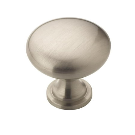 723 Knob - Allison Value 1-1/4 in (32 mm) Diameter Satin Nickel Cabinet Knob