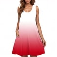 thumbnail image 5 of Neewe Robe d'Été Classique Sans Manches à Bretelles, Ample, Décontractée, Longueur Genou, pour Femmes 2026, 5 of 5
