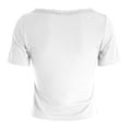 thumbnail image 5 of QGJZVUNL Womens Summer Tank Tops with Built In Bras Casual Short Sleeve Ribbed Knit Shirts Size Xs, 5 of 7