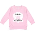thumbnail image 2 of Inktastic Fencing Future Fencer Sports Toddler Sweatshirt, 2 of 4