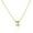 Yellow3, variant on 925 Sterling Silver Small Zodiac Sign Pendant Necklace, 18" - Taurus