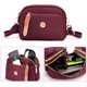 thumbnail image 4 of Bolso bandolera para mujer Bolso de hombro a la moda Elegante Simple Casual para el trabajo (Rojo) Likrtyny Para Estrenar, 4 of 9