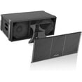 thumbnail image 2 of Sound Town ZETHUS Series Dual 10" Powered Line Array Loudspeaker with Onboard DSP, Black (ZETHUS-210BPW), 2 of 7