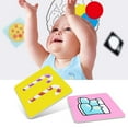 thumbnail image 4 of Sensory Toy Cards Black White Contrast Baby Card Flashcards Toddler for Visual Stimulation and Brains Development, 4 of 8