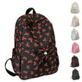 thumbnail image 1 of Bow Backpack for Teen Girls Cute Preppy Daypack College Bookbag Small Makeup Bag for School and Daily Use, 1 of 4