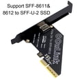 thumbnail image 4 of Tarjeta Adaptadora PCIe A SFF 8611 Y 8612 Adaptador 4.0 X4 Oculink (modelo A), 4 of 6