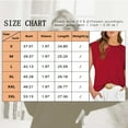 thumbnail image 6 of SHIBEVER Womens Summer Tops Casual Loose Fit Cap Sleeve Tshirts Basic Crew Neck Shirts Trendy Plain Color Red Tops for Womens Clothes Tee, 6 of 6