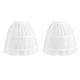 thumbnail image 1 of Crinolina de tul corto Sunnimix para niñas 2 Piezas Blanco, 1 of 8