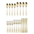 thumbnail image 4 of Cambridge Cranston Champagne 18/0 Stainless Steel 20 PieceFlatware Set, 4 of 4