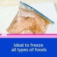 thumbnail image 6 of Ziploc® Brand Slider Freezer Bags with Power Shield Technology, Quart, 25 Count, 6 of 12