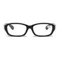 thumbnail image 3 of 4 PK Clear Lens Mens Black Frame Reading Glasses Heavy Duty Readers for Work, 3 of 8