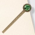 thumbnail image 4 of Tropical jungle palm fronds Antique Bronze Lace Bookmark: Gift for Book Lovers and Readers, Reading Accessories, 4 of 5