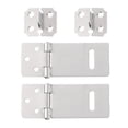 thumbnail image 1 of 2 Ensembles Serrure de Porte en Acier Inoxydable avec Loquet, 1 of 8