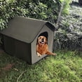 thumbnail image 3 of Casa para mascotas al aire libre, refugio para mascotas plegable de EVA, tienda de campaña portátil impermeable para mascotas para perros y gatos, 3 of 9